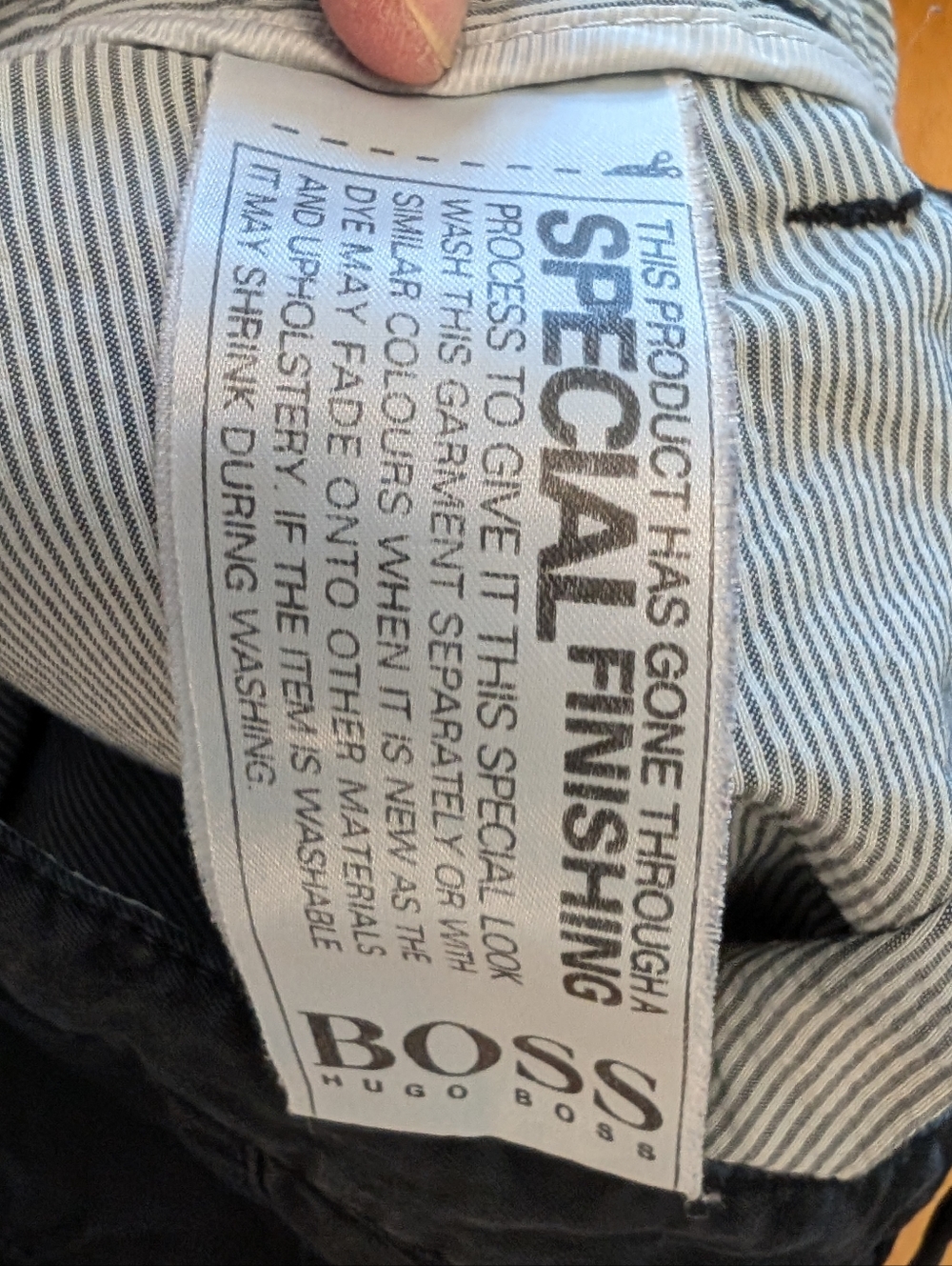 Hugo Boss Rice Slim Fit Pants,32 - Picture 8 of 11